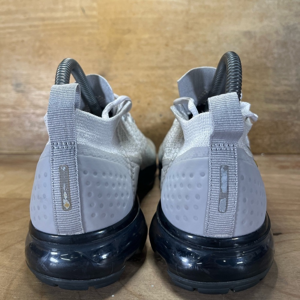 Nike Air VaporMax 2 Womens Size 7.5 Running Shoes Sneakers Vast Gray Gold - Picture 5 of 11